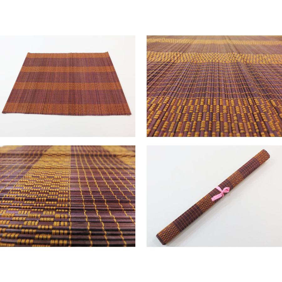 新作送料無料 竹ランチョンマット167 ブラウン ブラウン １枚 1枚単位で買えます 竹 バンブー アジアン雑貨 キッチンマット ベトナム インテリア 和 業務用 完全送料無料