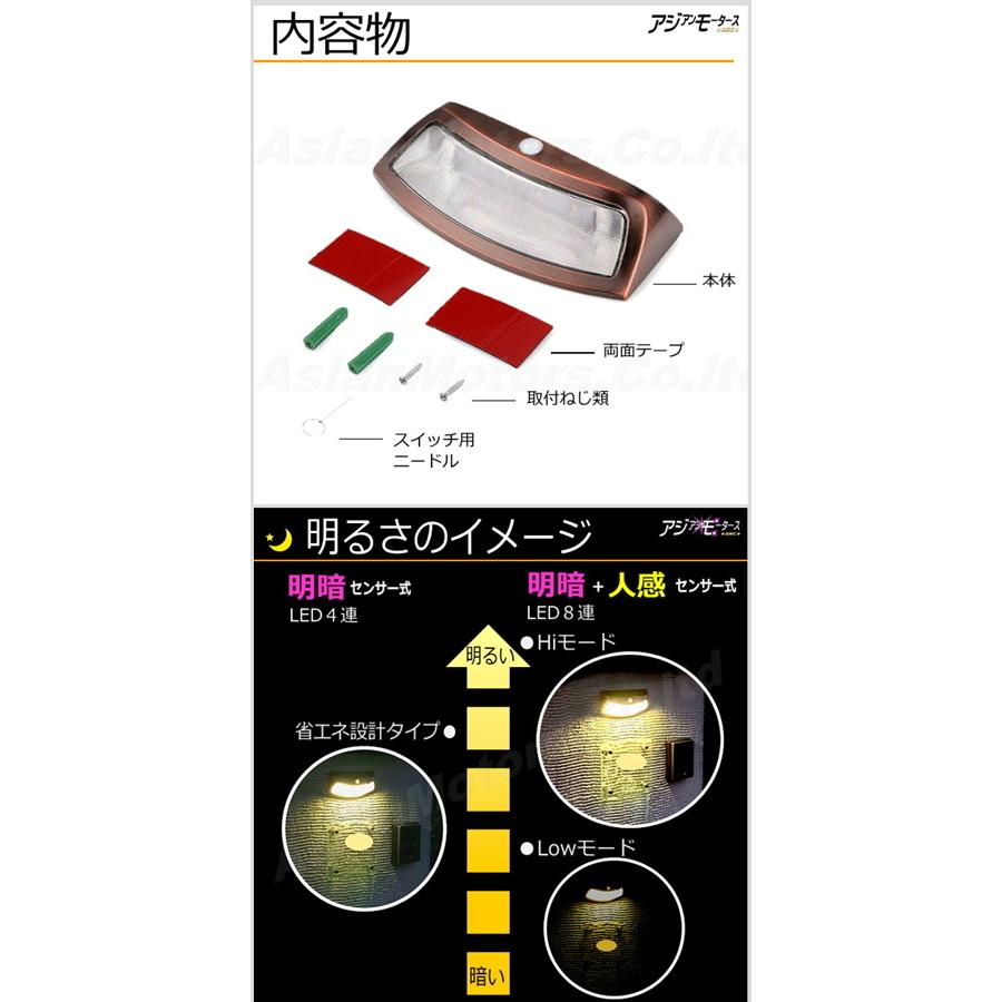 ガーデンライト Led 白色 電球色 おしゃれ アンティーク 2個 ソーラーライト 表札灯 人感センサー 明るさセンサー Amc 送料無料 Yyc C 2gdl Kba08 Led アジアンモータース ヤフー店 通販 Yahoo ショッピング