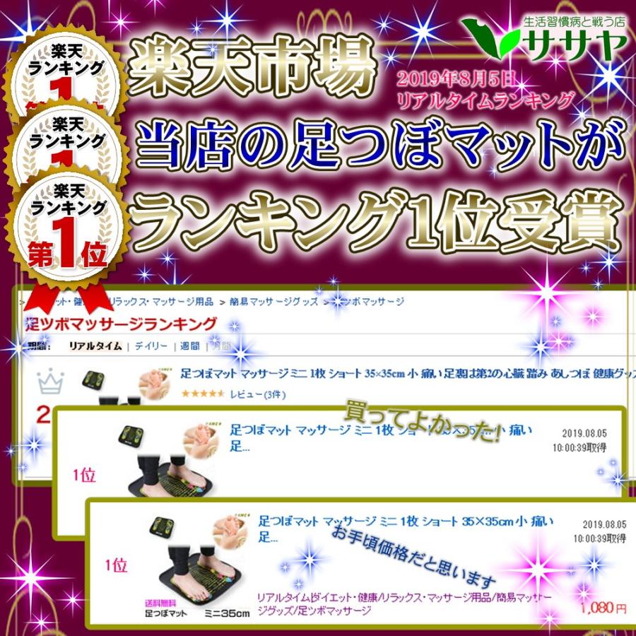 足つぼマッサージマット ロング 180cm 35cm 2枚 足裏は第2の心臓 健の路 健康グッズ 生活習慣病と戦う店 Amc 宅配便も送料無料 Yyy Kkg Asm01 L2 S0 Led アジアンモータース ヤフー店 通販 Yahoo ショッピング