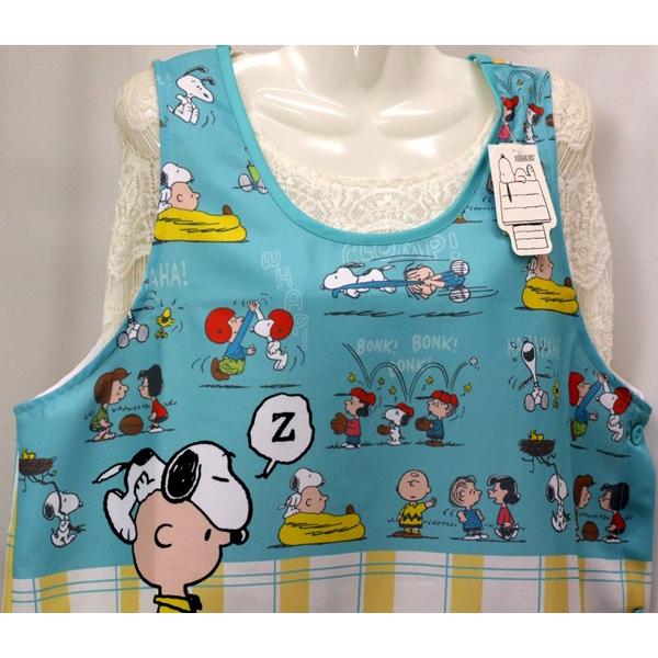 SNOOPY（スヌーピー） キャラクタースヌーピー LL~3L寸サイズ エプロン