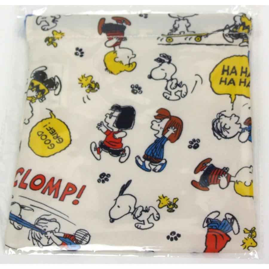 SNOOPY（スヌーピー） 総柄巾着S サイズ（約）W185xH205mm