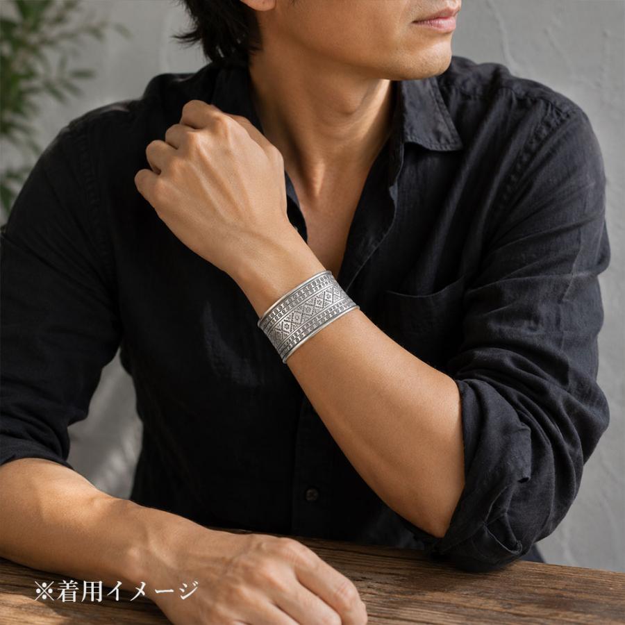 ansil（アンシル） カレンシルバー バングル レディース シルバー950