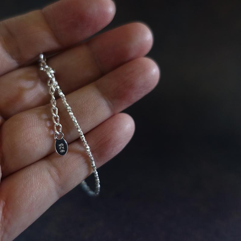 ansil（アンシル） ブレスレット カレンシルバー ビーズ レディース