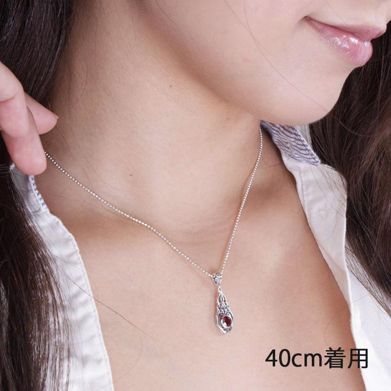 ansil ネックレス チェーン アレルギー対応 シルバー925 40cm