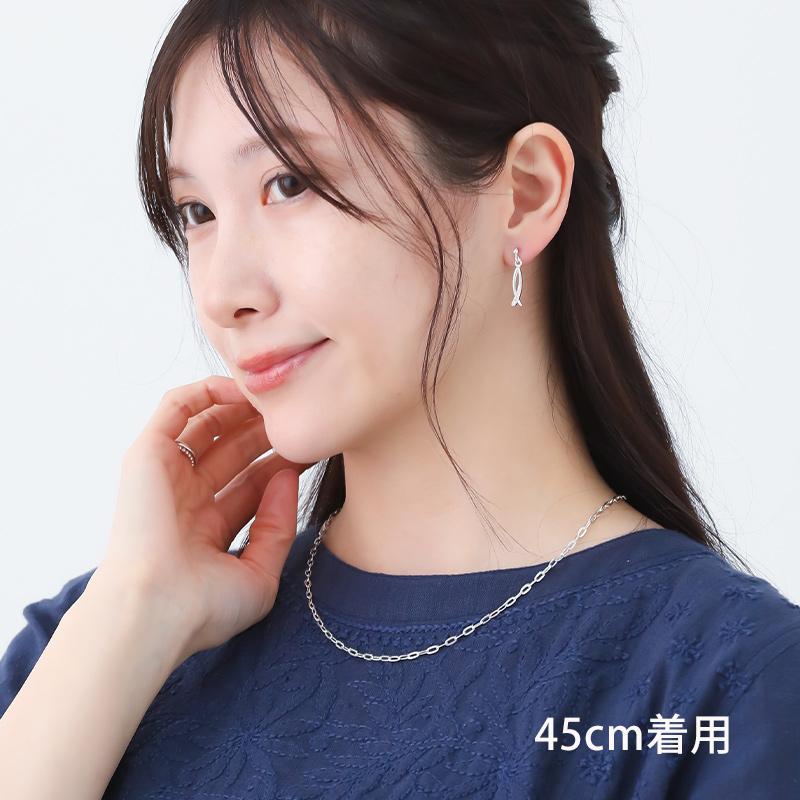 ansil（アンシル） ネックレス チェーン シルバー925 オーバル