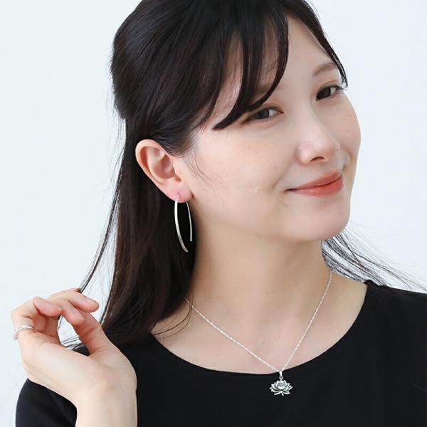 ansil（アンシル） フープピアス シンプル アレルギー対応 ピアス
