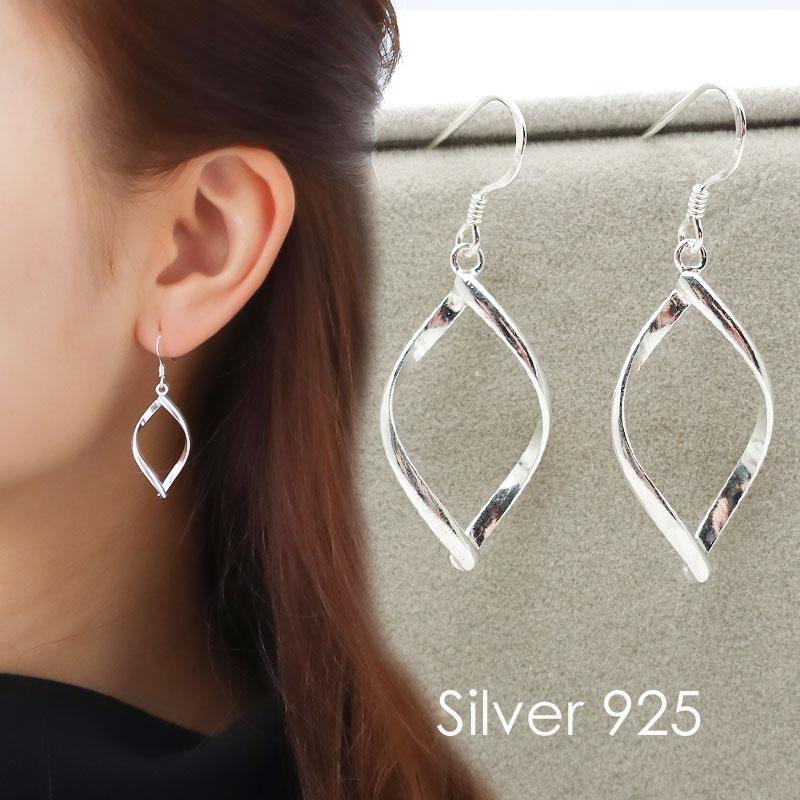 ansil（アンシル） 揺れるピアス シルバー925 アレルギー対応 シンプル 