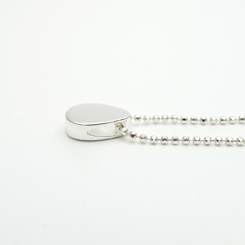 ネックレス ドロップ レディース シルバー925 アレルギー対応 しずく型 小さめ アクセサリー プレゼント ギフト 20代 30代 40代 | ansil | 08