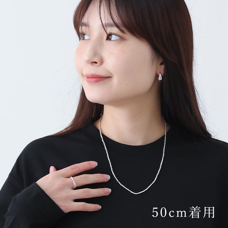 ansil（アンシル） カレンシルバー ネックレス レディース ビーズ