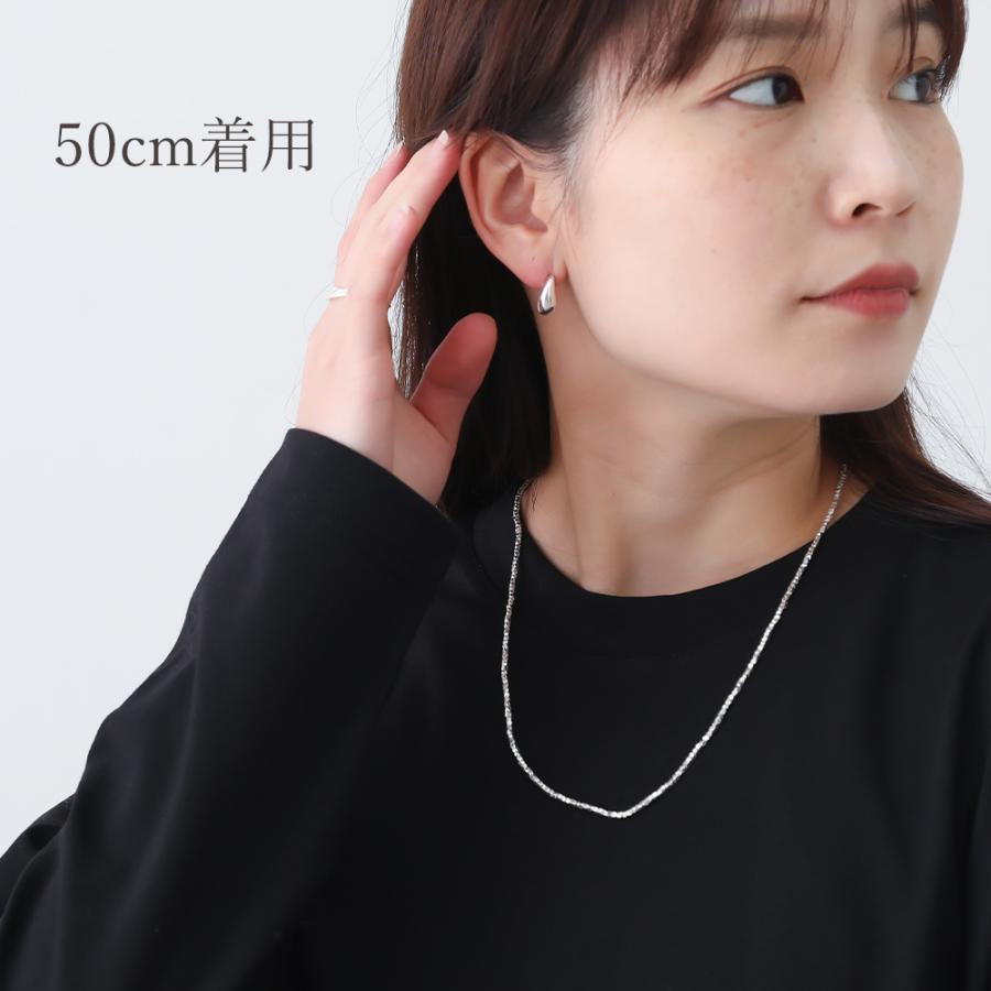 ansil（アンシル） カレンシルバー ネックレス レディース ビーズ