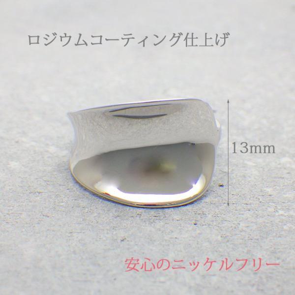 シルバー925 アンジュレートリング　11号 ansil シルバー925 リング レディース 指輪 ワイド 太め