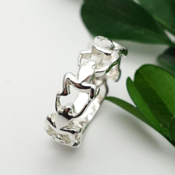 カエル　レジン　リング　お花模様の可愛いカエルちゃん カエル レジン リング お花模様の可愛いカエルちゃん カエル