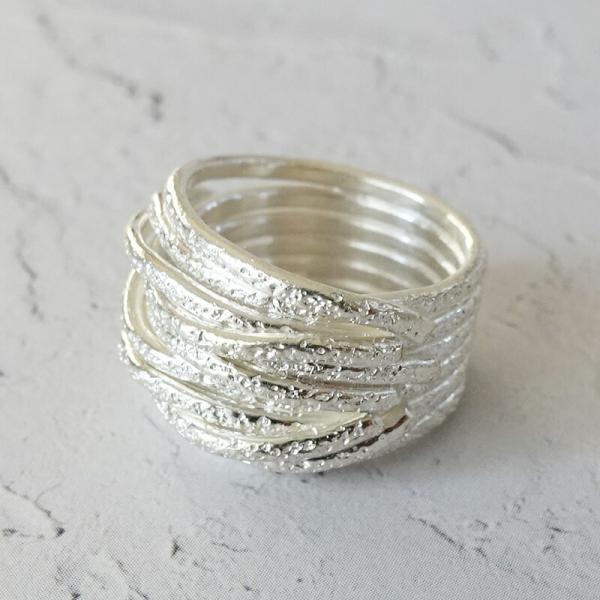 SILVER950　シルバー925 リング 刻印あり　104g シルバーリング｜シルバー925 リング ｜ 21-R-003 – Nine Nine