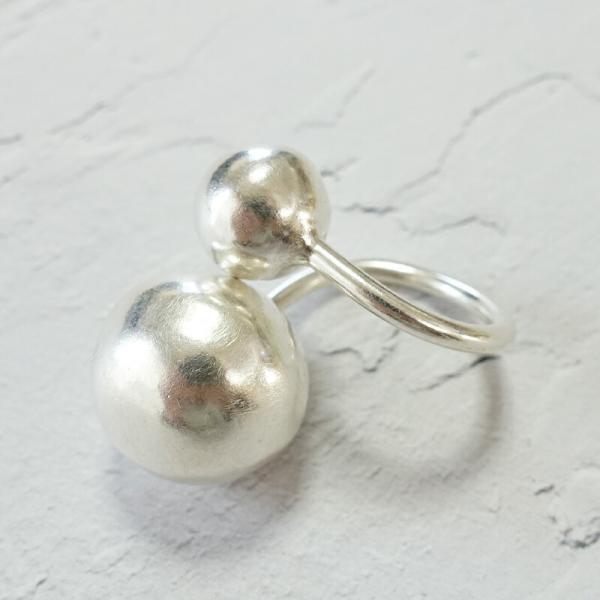 カレンシルバー　高純度　ハンドメイド　スターリングシルバー925リング　フリー カレンシルバー 高純度 ハンドメイド スターリングシルバー925