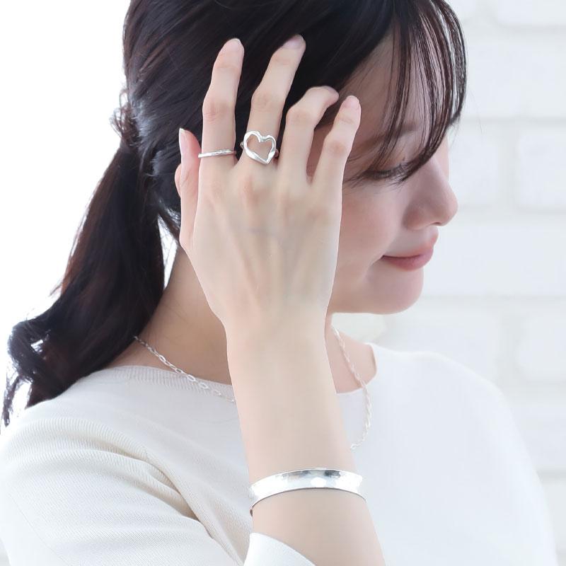 ansil カレンシルバーリング 指輪 ハート レディース メンズ ansil カレンシルバーリング 指輪 ハート レディース メンズ