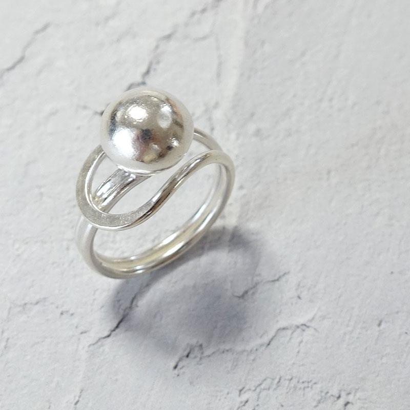 ansil カレンシルバーリング 指輪 レディース メンズ 13号 15号