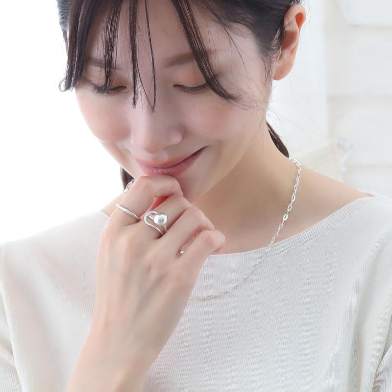 ansil（アンシル） カレンシルバーリング 指輪 レディース メンズ 13号