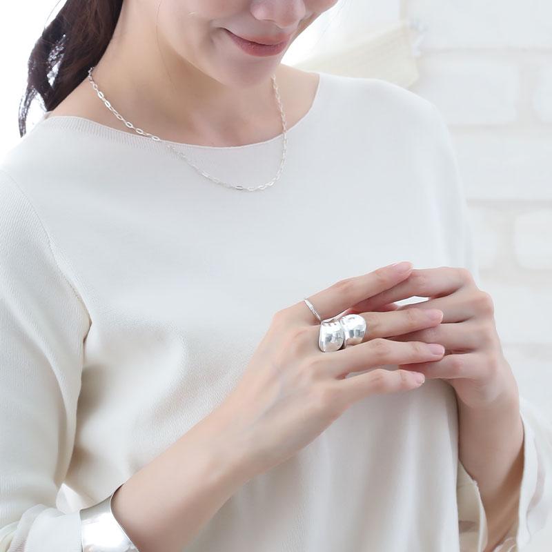 ansil（アンシル） カレンシルバーリング 指輪 レディース 13号 15号