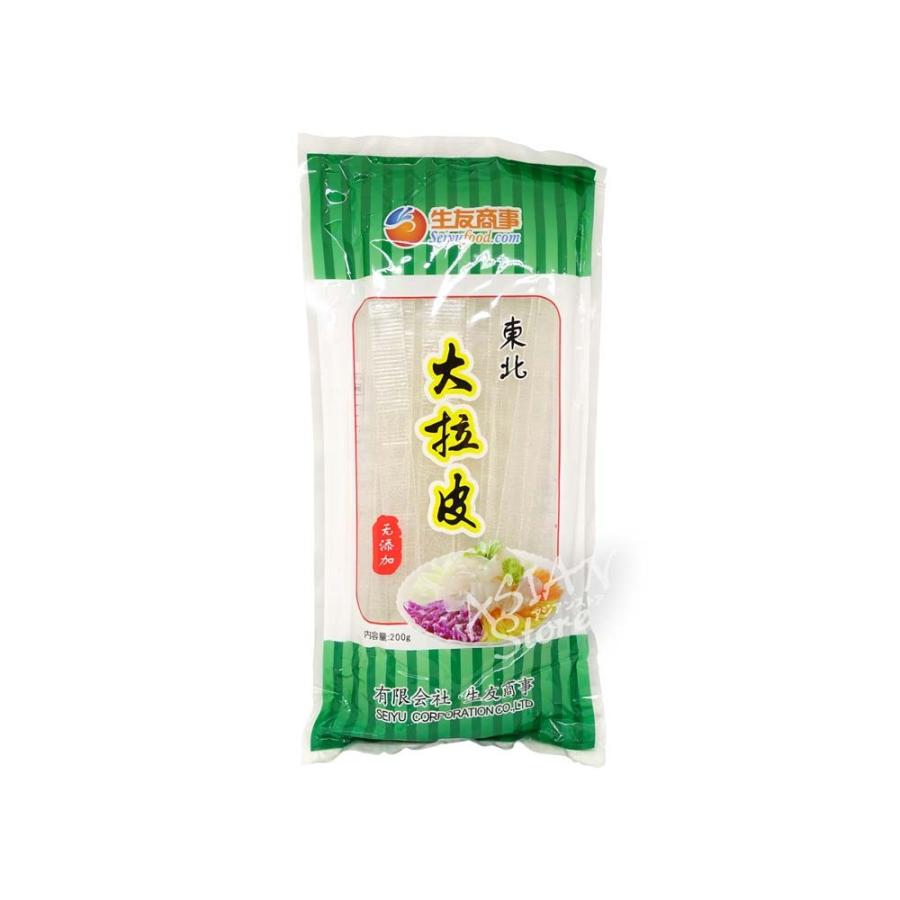 常温便】はるさめ（平2cm）平太春雨/生友東北大拉皮（寛2cm）200g