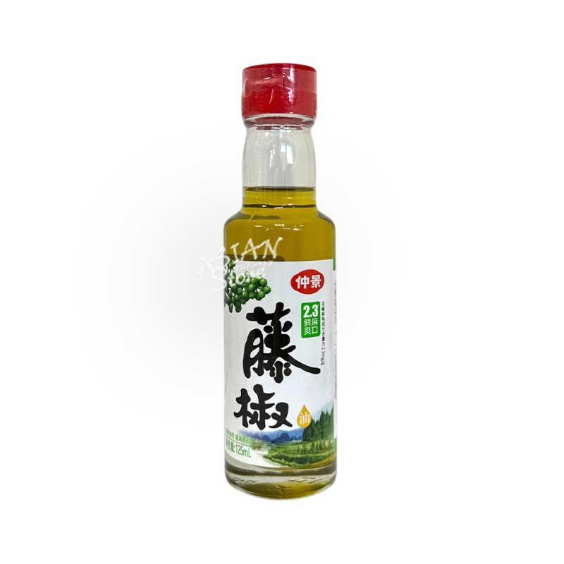 常温便】山椒オイル（藤椒油）/仲景鮮藤椒油125ml【6942806983467