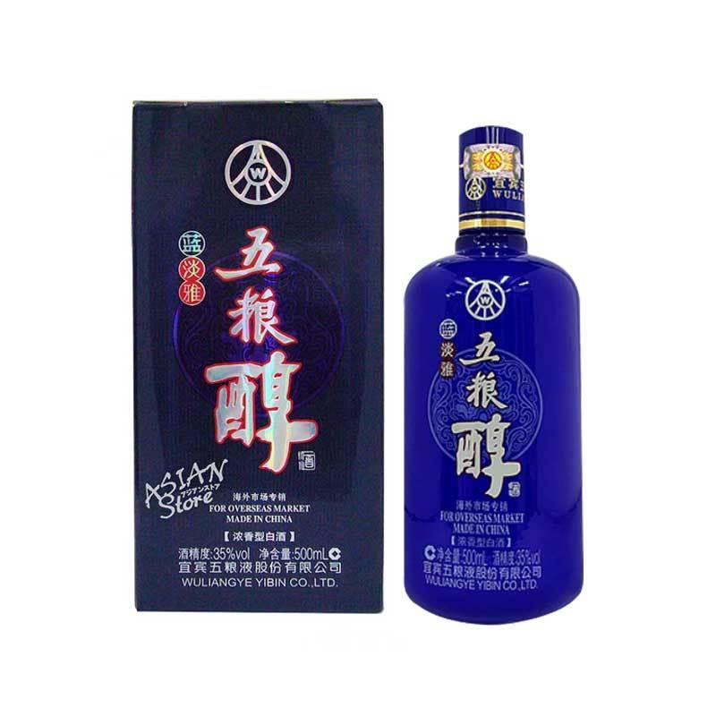 【常温便】【白酒】五糧醇（青）35度500ml【6901382056583】｜asianstore-kakyo