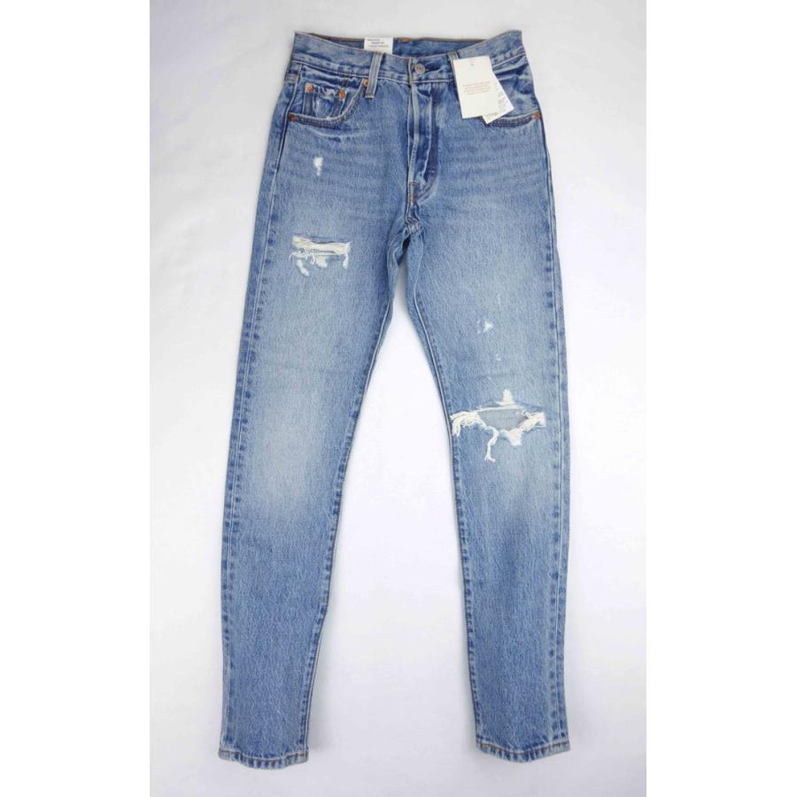 Levi's Lady's リーバイス 501 S SKINNY 新品 ダメージ加工 Levi's Lady's リーバイス 501 S SKINNY 新品 ダメージ加工