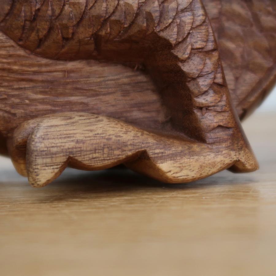 ドラゴンの木彫り 龍の木彫り スワール無垢材 左向き 40cm 竜の ドラゴンの木彫り 龍の木彫り スワール無垢材 左向き 40cm 竜の