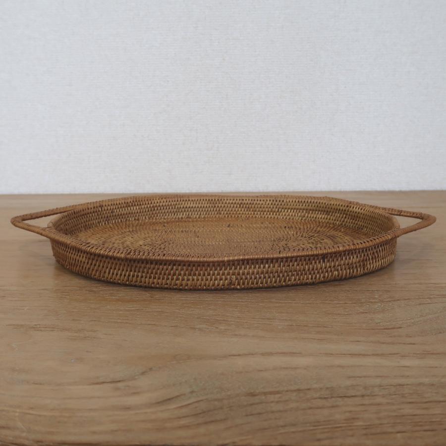 アタ お盆 トレイ バリ島 38cmX24cm【トレー テーブルウェア 籐 藤