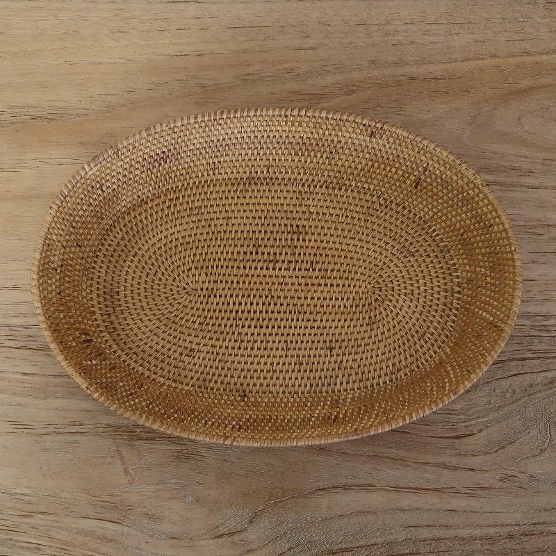 アタ フルーツバスケット オーバル 29X20 バリ島 【果物カゴ くだもの