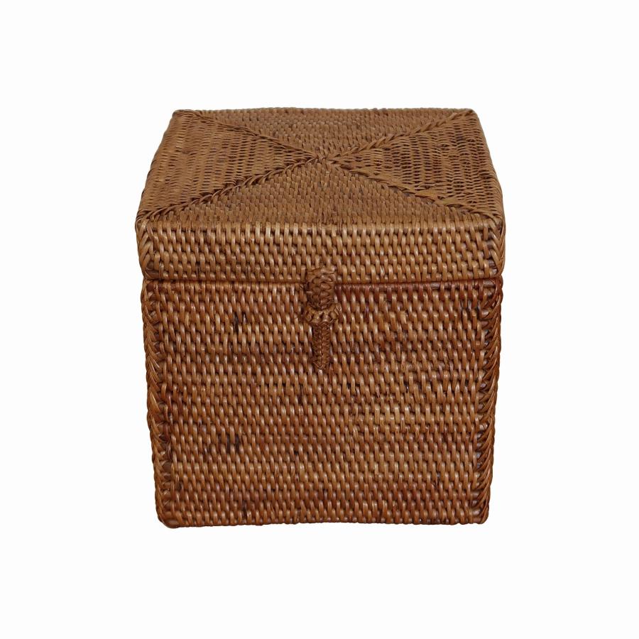 アタの収納ボックス 13X13X13 スクエア 小物入れ 収納ケース 蓋つき