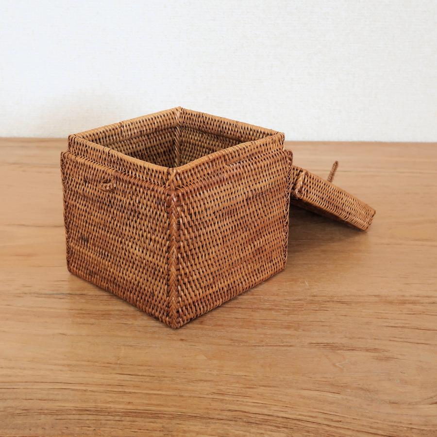 アタの収納ボックス 13X13X13 スクエア 小物入れ 収納ケース 蓋つき