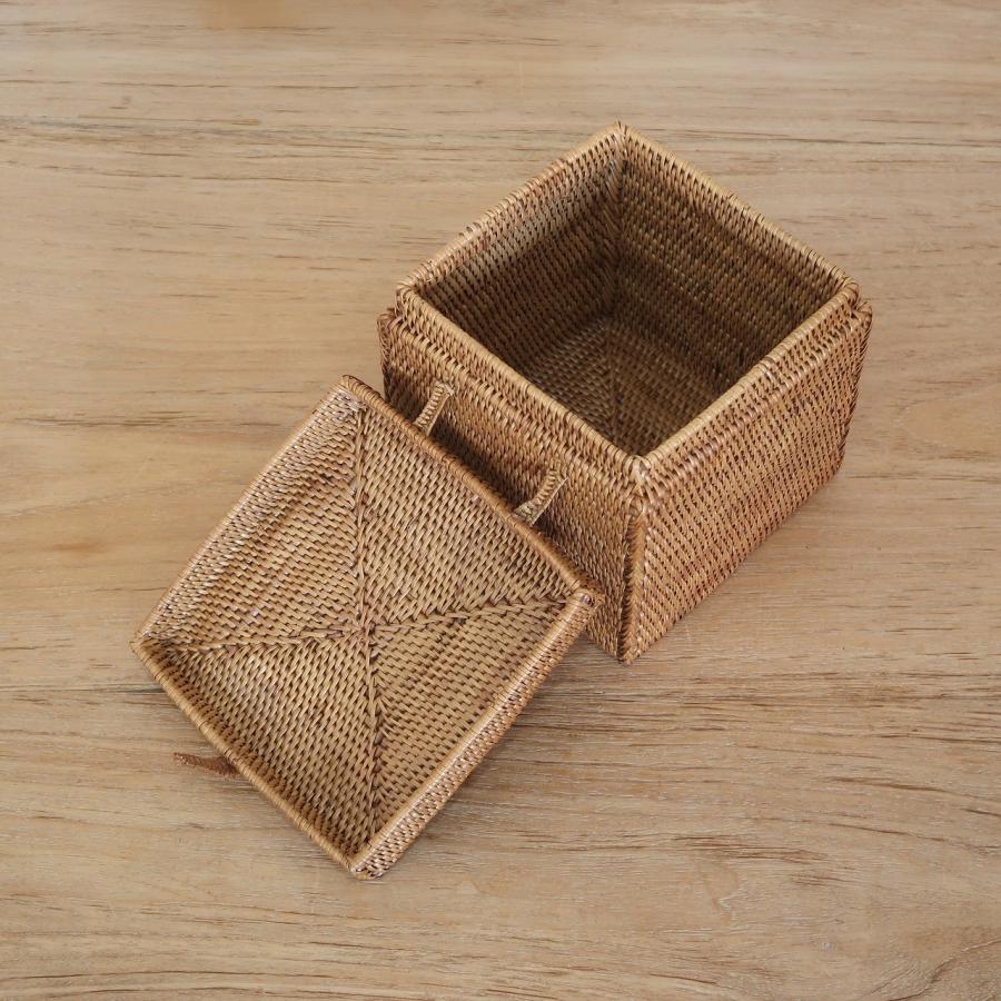 アタの収納ボックス 13X13X13 スクエア 小物入れ 収納ケース 蓋つき
