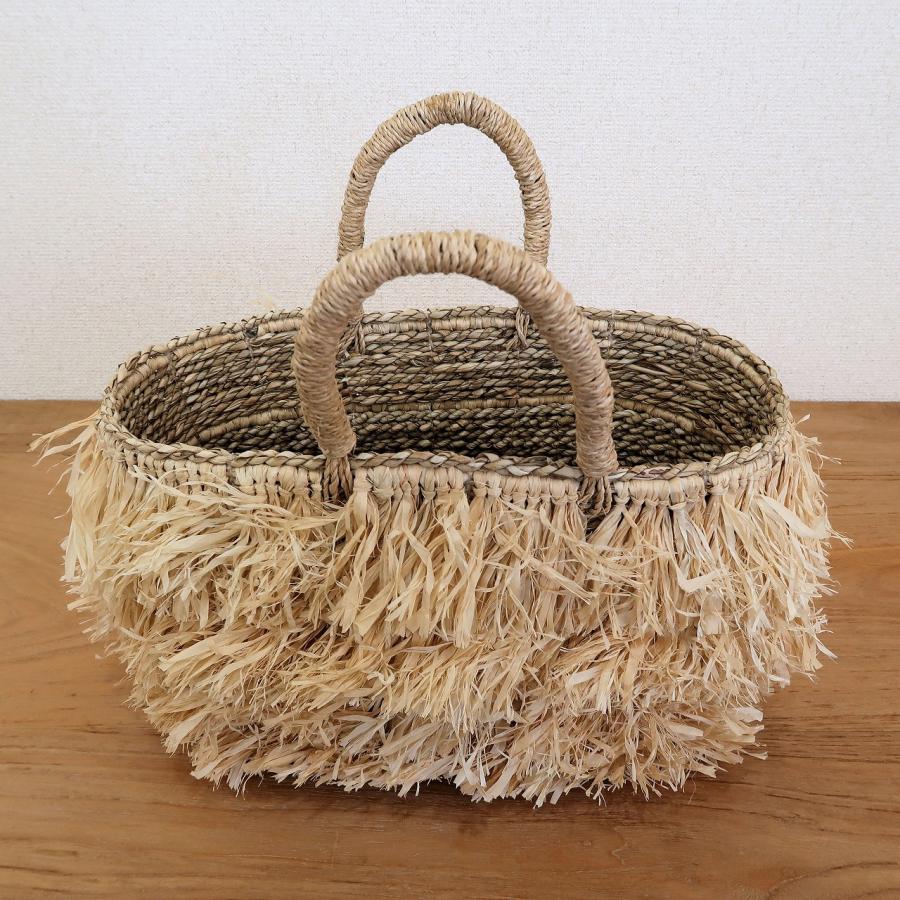 PUCCI ラフィア素材 かごバッグ EMILIO PUCCI（エミリオプッチ） かごバッグ TOTE BAG SMALL 3EBA25