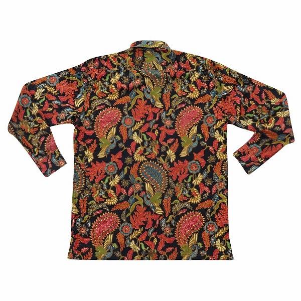 バティックシャツ 長袖シャツ コットン 150339 【メール便OK】 : アジ