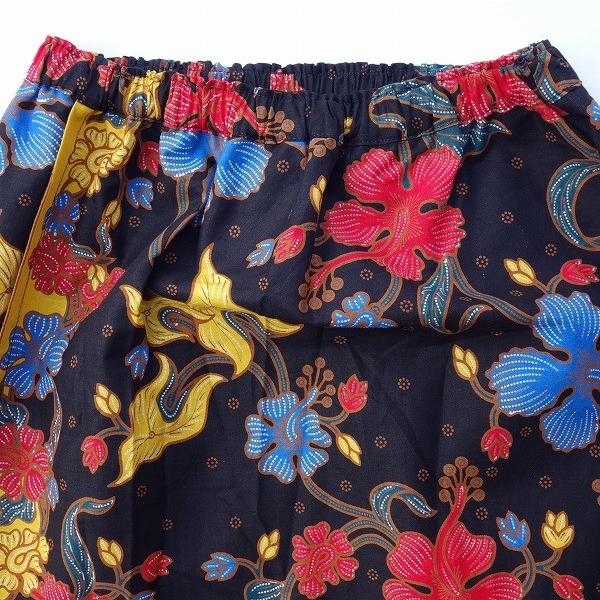 バティックサロン バリ島民族衣装 H.SANTOSO 【ハイビスカス