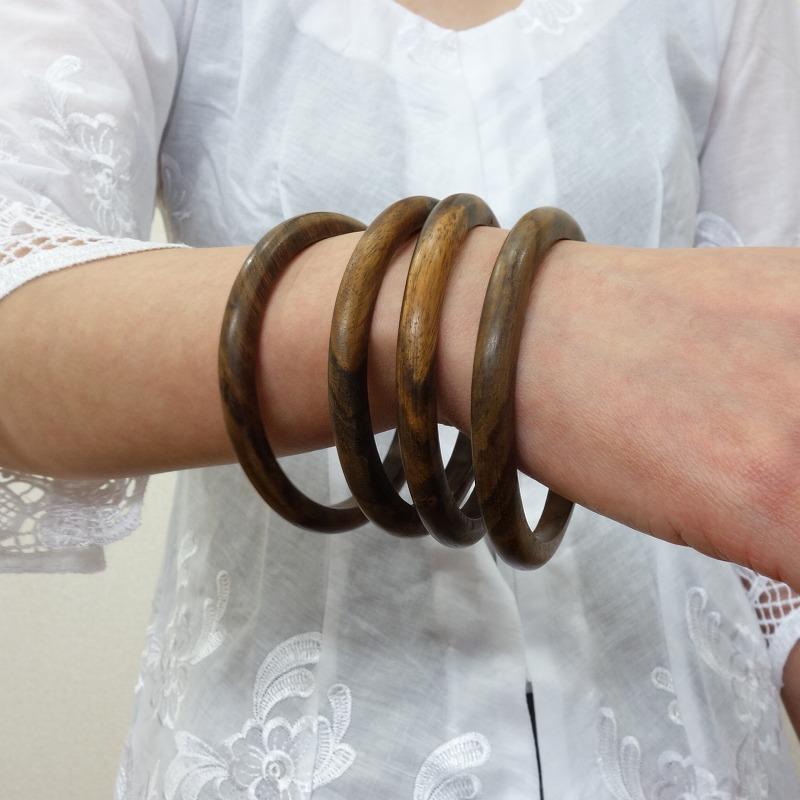ソノウッド ブレスレット 木製ブレスレット ウッド バングル