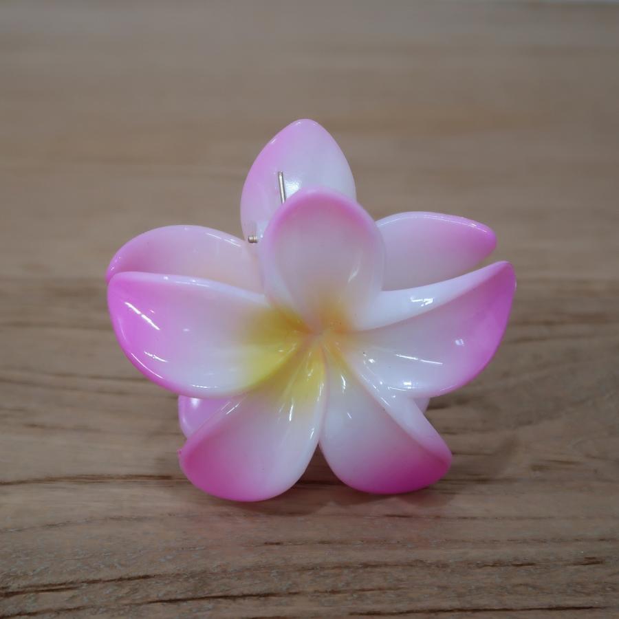 プルメリア 花のクリップ プラスチック 7COLORS アジアン バリ島 ハワイアン雑貨 ヘアアクセサリー ヘアクリップ お花クリップ フラダンス 220771 |  | 04