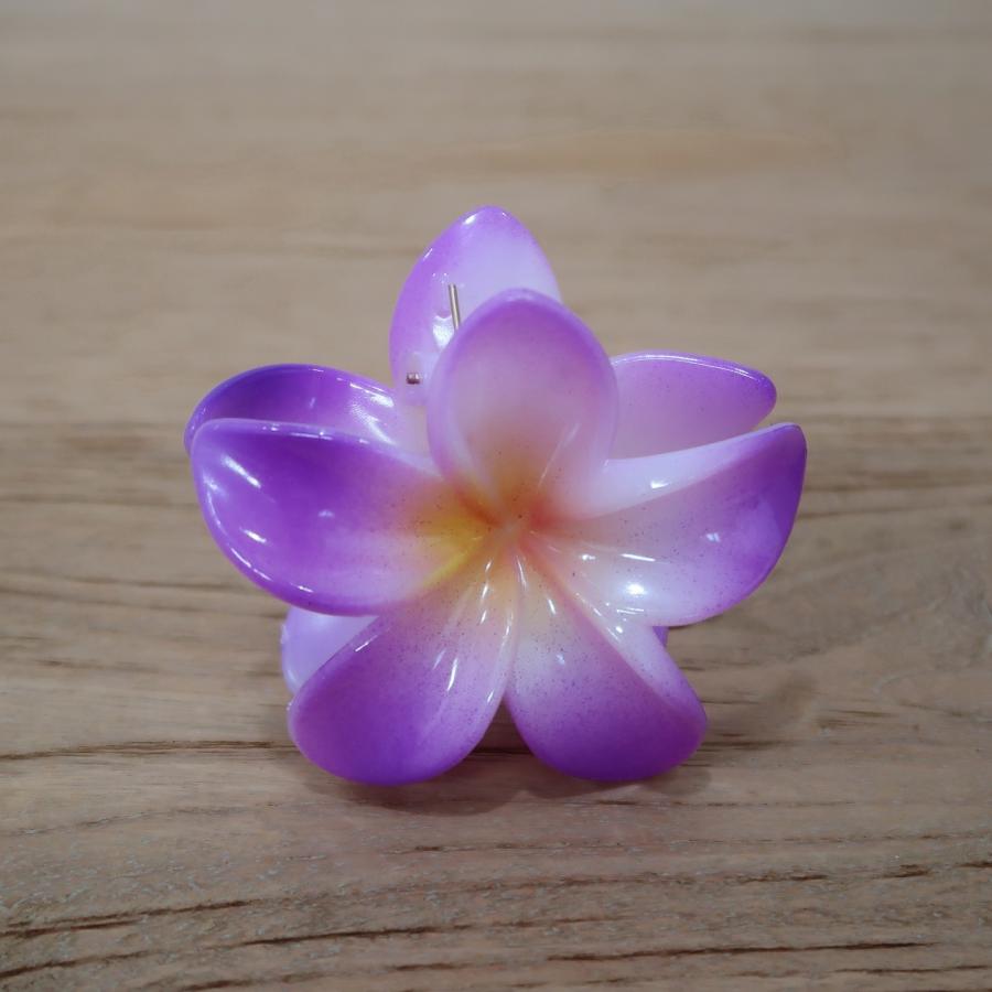 プルメリア 花のクリップ プラスチック 7COLORS アジアン バリ島 ハワイアン雑貨 ヘアアクセサリー ヘアクリップ お花クリップ フラダンス 220771 |  | 07
