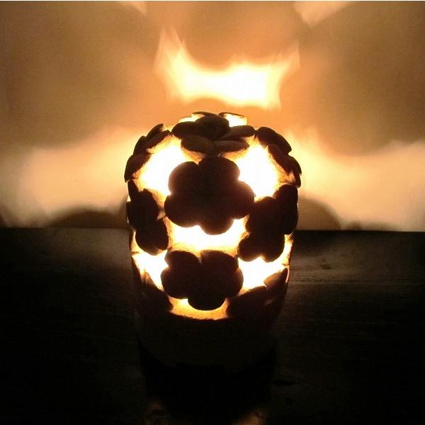 プルメリア パラスストーンランプ 16cm タイプ1【リゾート 照明 ライト