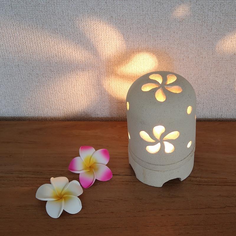 アジアン バリ島 パラスストーン ランプシェード 照明 オブジェ