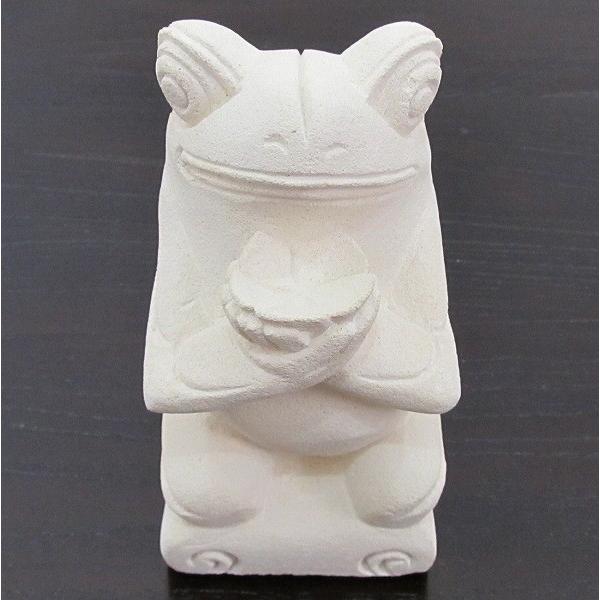 カエルの石像 パラスストーン Mサイズ 15cm カエルの置物 かえるの置物 蛙の置物 石彫り彫刻 庭 ガーデン オブジェ オーナメント 250412 |  | 04