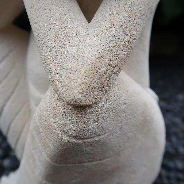 バリニーズカップル石像 プリミティブ人形 Lサイズ 30cm 男女2体セット