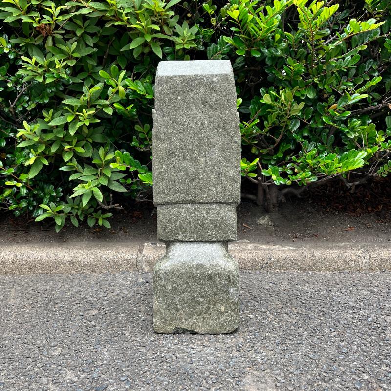 グリーンオニキス　モアイ像　置物 モアイ像 50cm モアイの石像 天然石材 グリーンストーン オブジェ