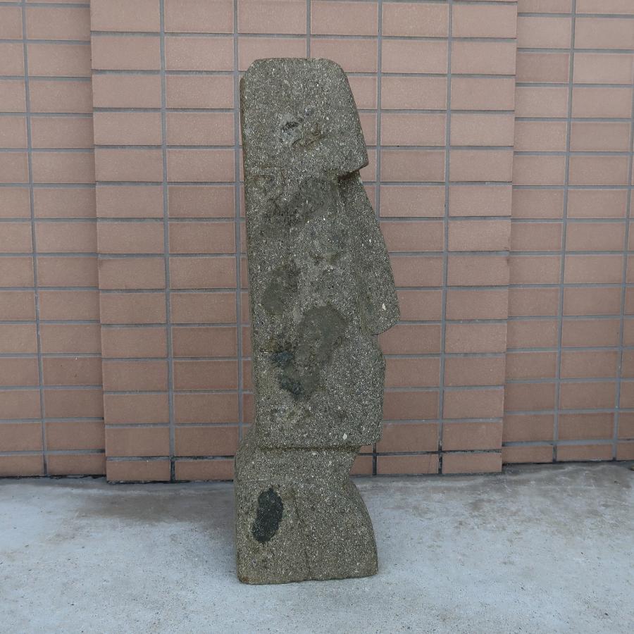 オニクス　モアイ像　ブックスタンド　ペア　エスニック rh-140-1.jpg