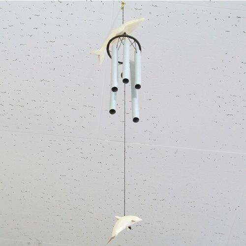 アルミの風鈴 20cm【ウィンドウベル イルカ いるか リゾート 呼び鈴