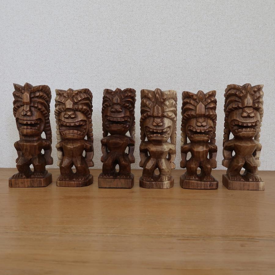 ティキの木彫りの置物 カナロア TIKI KANALOA 40cm 木製スワール無垢材 ハワイアン雑貨 TIKI ティキの木彫りの置物 カナロア TIKI KANALOA 40cm 木製スワール無垢材 ハワイアン雑貨 TIKI
