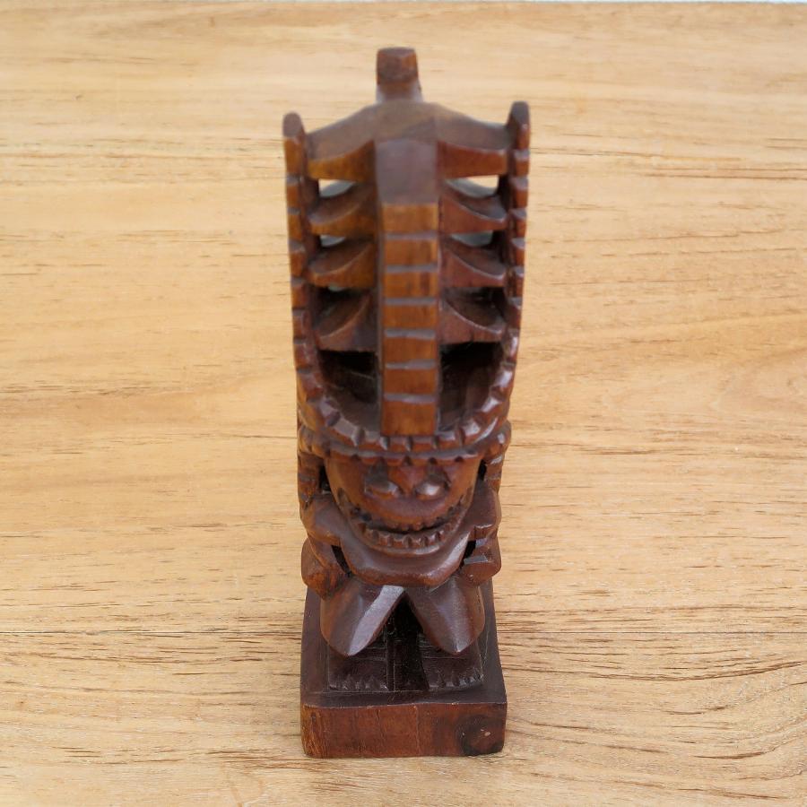 ティキの木彫り アクア TIKI AKUA KAI 30cm 木製スワール無垢材 ティキの木彫り アクア TIKI AKUA KAI 30cm 木製スワール無垢材