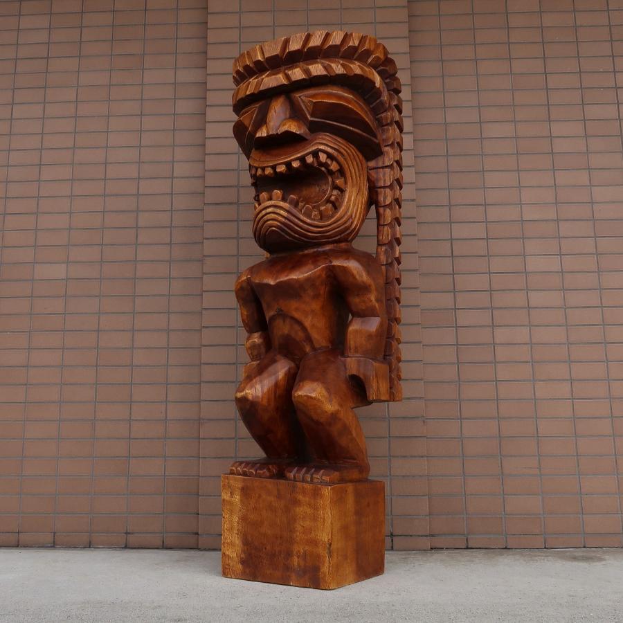 ティキの木彫り ティキ カナロア TIKI KANALOA 120cm 木製スワール無垢材 TIKI木彫り オブジェ ハワイアン 350285 : 350285 : アジアンティーク ASIANTIQUE - 通販 - Yahoo!ショッピング ティキの木彫り ティキ カナロア TIKI KANALOA 120cm 木製スワール無垢材 TIKI木彫り オブジェ ハワイアン 350285 : 350285 : アジアンティーク ASIANTIQUE - 通販 - Yahoo!ショッピング