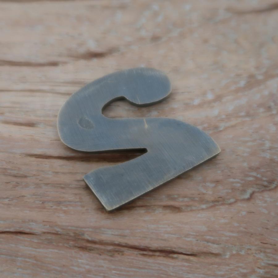 ハウスナンバー 真鍮ナンバー H.2.5cm 番号 数字 切り文字 ブラス