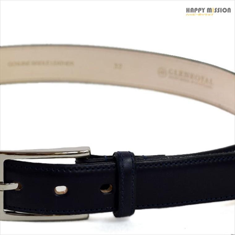 グレンロイヤル Glenroyal メンズ ベルト 紳士 ビジネス 06 5480 Navy Dark Blue 本革 ブライドルレザー スコットランド製 06 5480 Navy Dark Blue Happy Mission ヤフー店 通販 Yahoo ショッピング